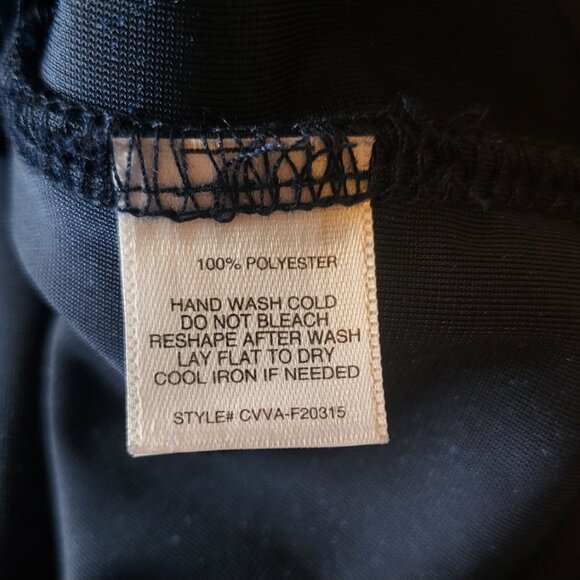 Velvet Navy Ruffle top - Picture 5 of 5